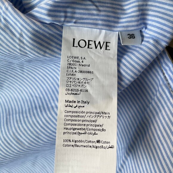 Loewe Anagram cotton gabardine jacket - Picture 13 of 13